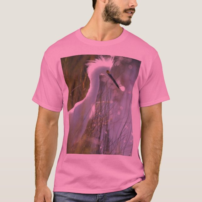 Camiseta Egret nevado (Frente)