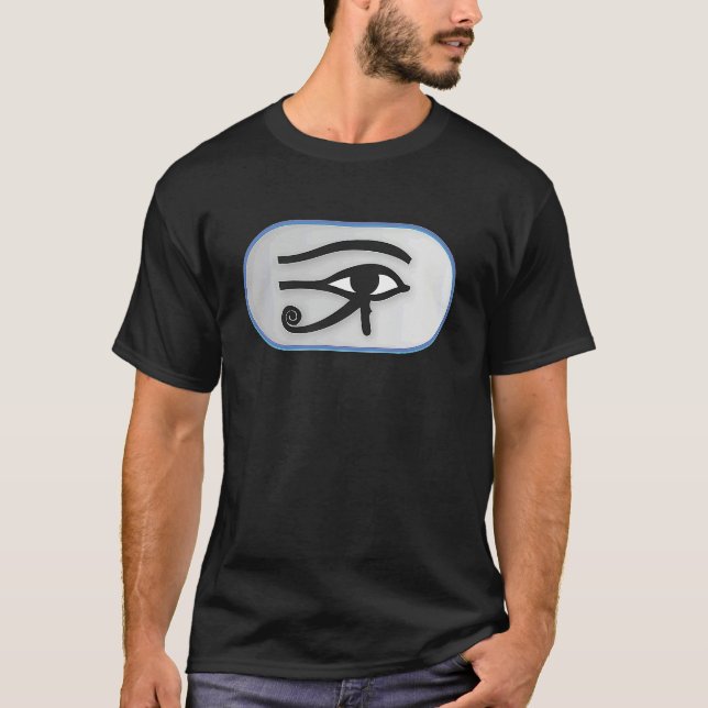 Camiseta Egyptian Hieroglyphics  Ancient Egypt Eye 9 (Frente)