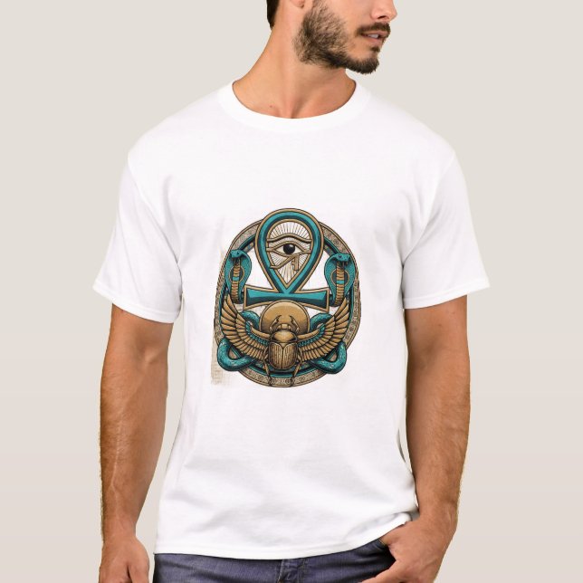Camiseta Egyptian Symbolism T-Shirt Graphic (Frente)
