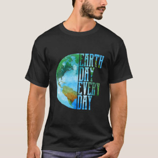 Camiseta Eh Dia Todos os Dias Planeta Natureza