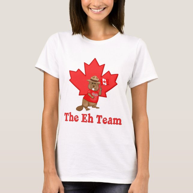 Camiseta Eh Team Beaver (Frente)