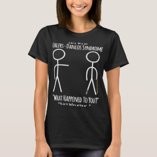 Camiseta Ehlers Danlos Conhece A Vida Com EDS Apenas Walki
