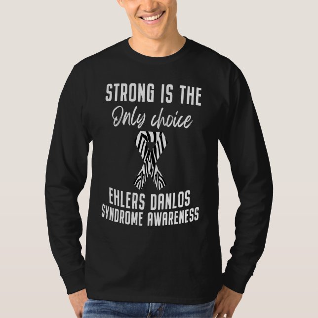 Camiseta Ehlers Danlos Syndrome Awareness Choice Warrior Su (Frente)