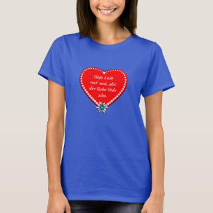 Camiseta Ehrliche Worte einer Bayerin
