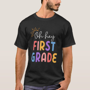 Camiseta Ei, 1º Grau De Coragem Para O Professor De Volta P