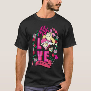 Camiseta Ei Arnold Dia de os namorados Helga Eu Odeio Você
