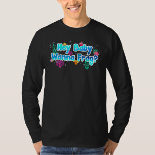 Camiseta Ei Bebê Quer Frag Coral Reefs Tanque Aquário