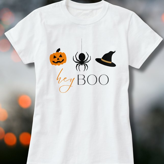 Camiseta Ei, Boo! (Criador carregado)