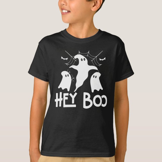 Camiseta Ei, Boo Ghost, Bonito halloween (Frente)
