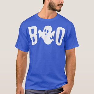 Camiseta Ei Boo Ghost Engraçado, Trate Feliz Halloween