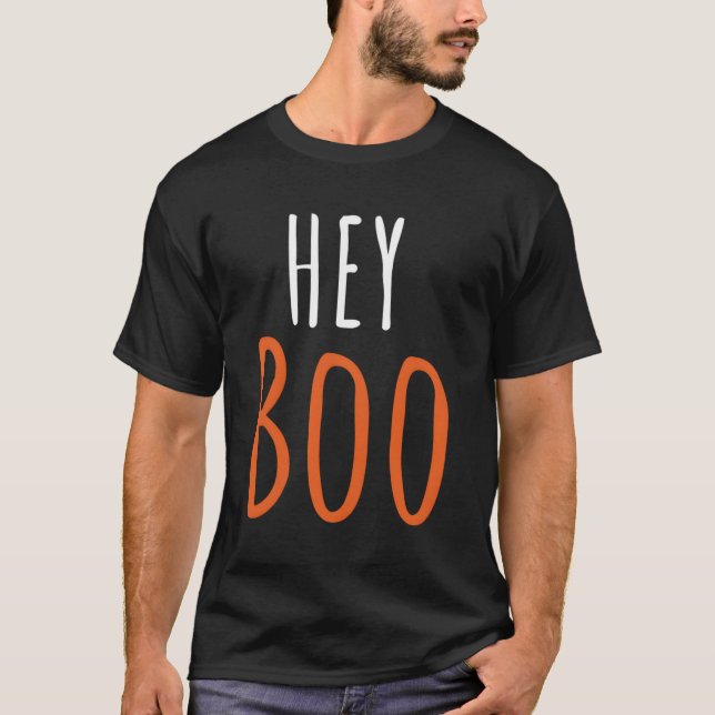 Camiseta Ei Boo Halloween Ghost Boo (Frente)