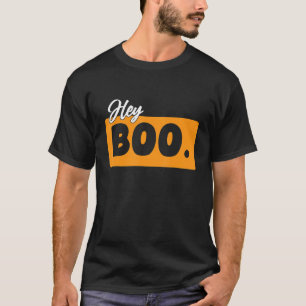 Camiseta Ei Boo Halloween Pun Ghost Spooky Toddler