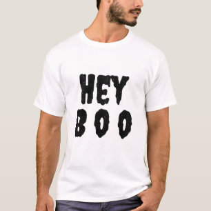 Camiseta Ei, Boo, preto