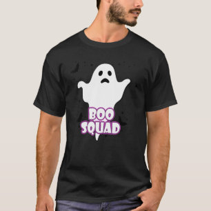 Camiseta Ei Boo Pumpkin Boo Squad Halloween Boo Halloween