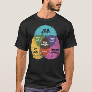 Camiseta Ei Buddy Engraçado Cachorro Combatendo Matemátic