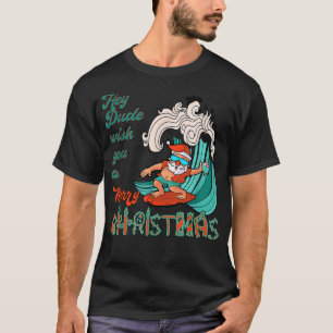 Camiseta Ei Cara, Desejo A Você Papais noeis De Natal Feliz