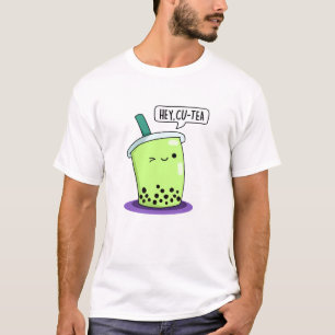 Camiseta Ei Cu-Tea Funny Boba Tea Pun