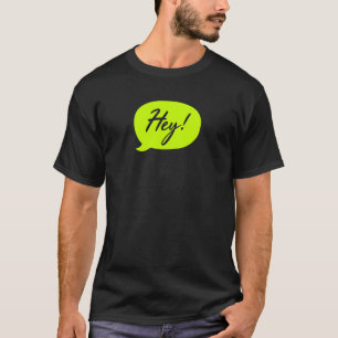 Camiseta ei - design verde-t-shirt
