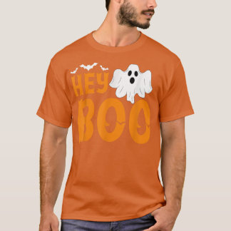 Camiseta Ei Dia de as Bruxas engraçado Boo Pun Ghost Spooky