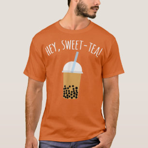 Camiseta Ei, doce Chá Boba Bubble Tea