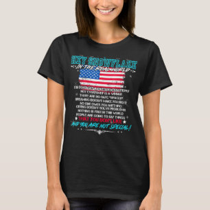 Camiseta Ei Floco De Neve No Mundo Real Militar Veterano P