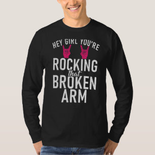 Camiseta Ei Garota, Você Está Arrancando A Recuperação De B