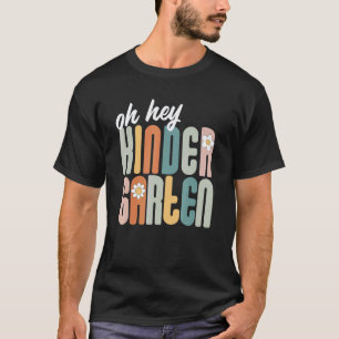 Camiseta Ei Jardim de Infância De Volta à Escola Professor