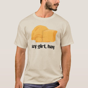 Camiseta Ei menina, feno