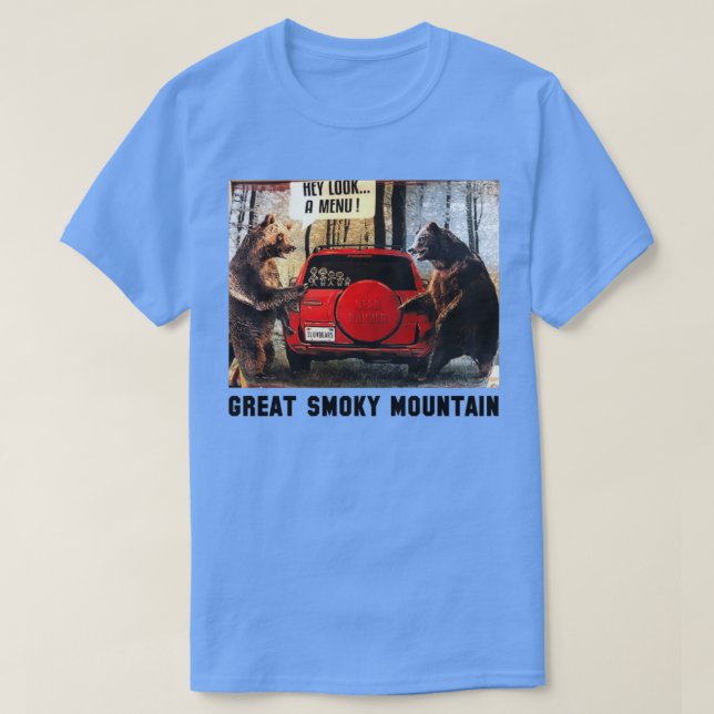 Camiseta Ei, Olhe Um Menu 1 (Frente do Design)