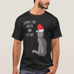 Camiseta Ei, Papais noeis, Deixem O & Saia Do Natal De 2013