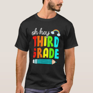Camiseta Ei, Pêncil De Terceiro Grau, Arco-Íris De Volta Pa