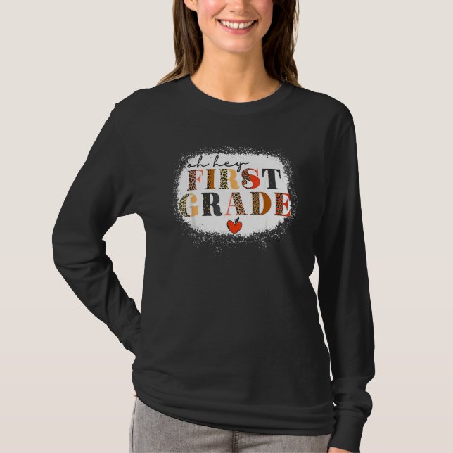 Camiseta Ei Primeiro Ano De Volta À Escola (Frente)