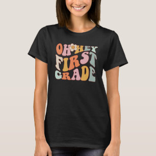 Camiseta Ei Primeiro Ano De Volta À Escola Para Professores
