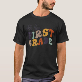 Camiseta Ei Primeiro Ano De Volta À Escola Para Professores