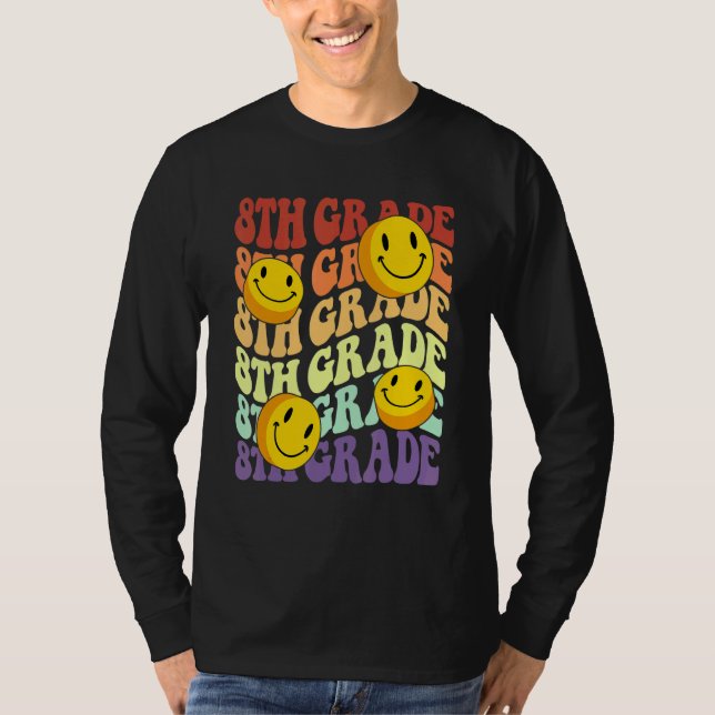 Camiseta ei professor da 8ª série oitava série De Volta à E (Frente)