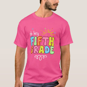 Camiseta Ei, Professor do 5º ano, estudante do 1º dia de vo