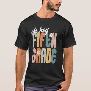Camiseta Ei, Quinto Ano De Volta Para O Estudo De Professor