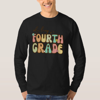 Camiseta Ei, Retro da 4ª série, Vintage de volta à Escola F