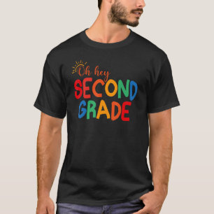 Camiseta Ei segundo Segundo Ano De Volta Para Estudantes De