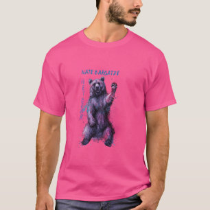 Camiseta Ei, Urso! Pintura