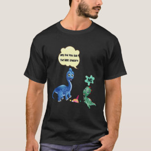 Camiseta Ei, Você Comeu A Piada Dino Do Dinossauro Da Unicó