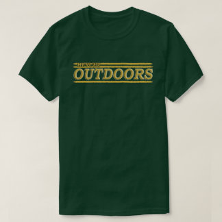 Camiseta EiCuz Ouro Verde ao ar livre