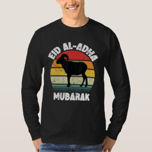Camiseta eid adha trava o eid mubarak para homens mulheres