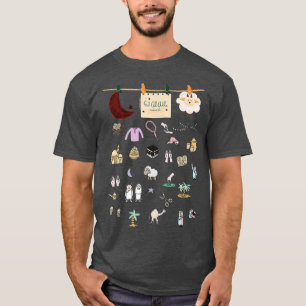 Camiseta Eid Al Adha Eid Mubarak Feliz Eid Day Muçulmano (5