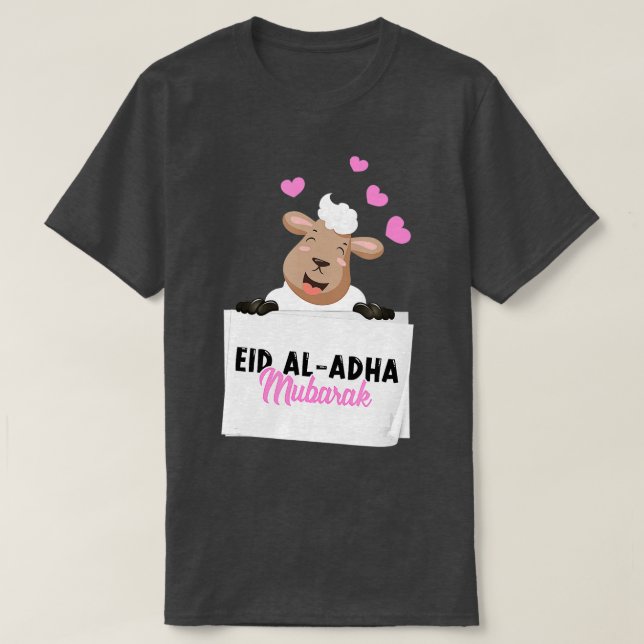 Camiseta Eid Al Adha Mubarak Kareem Funny Happy Eid Adha 20 (Frente do Design)