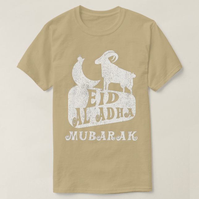 Camiseta Eid Al-Adha Mubarak Mubarak Irmão E Irmãs Ce (Frente do Design)