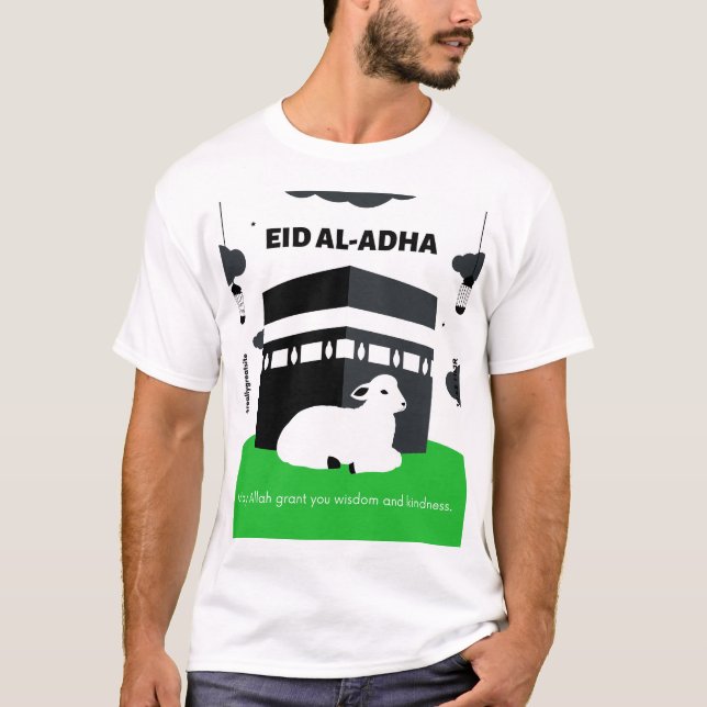Camiseta Eid Al adha t shirt design (Frente)