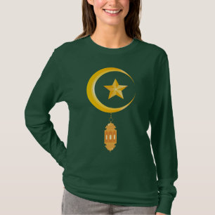 Camiseta Eid al Fitr Mubarak Ramadan Kareem Moon Star
