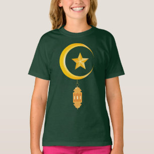 Camiseta Eid al Fitr Mubarak Ramadan Kareem Moon Star