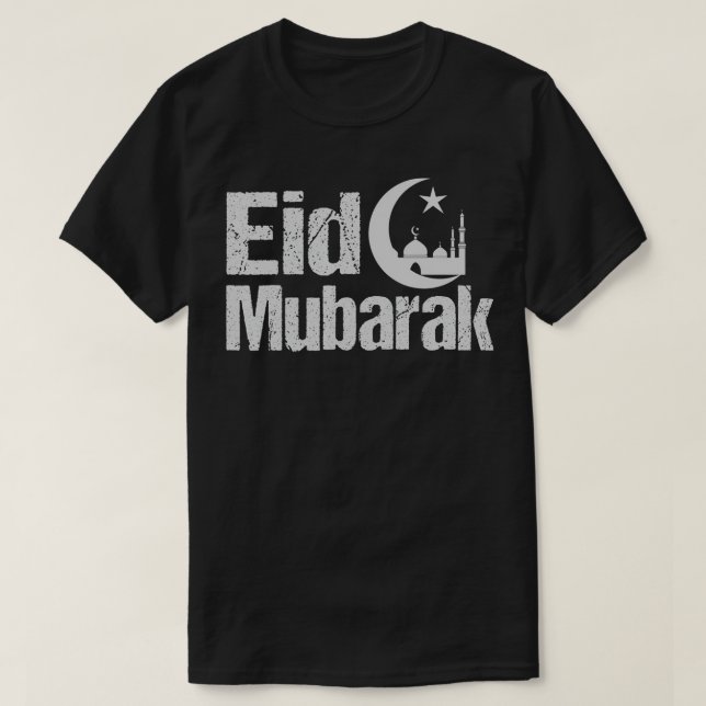 Camiseta Eid Alfitr Mubarak Kareem Happy Ramadan Kareem 202 (Frente do Design)